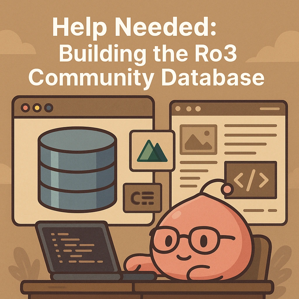“Ragnarok Online 3 database community project on Ro3Hub”